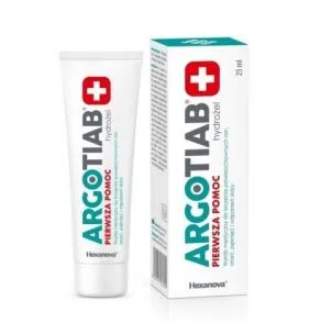 Argotiab, hydrozel, pierwsza pomoc, 25 ml