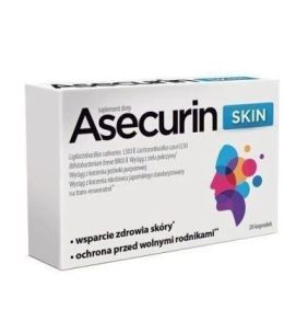 Asecurin Skin, kaps., 20 szt