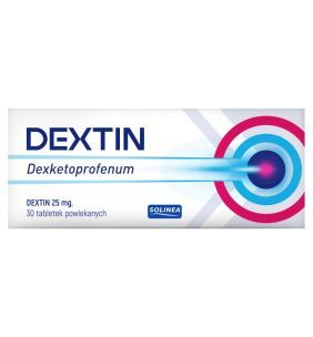 Dextin, 25 mg, tabl.powl., 30 szt