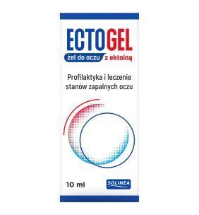 Ectogel, żel, do oczu, z ektoina, 10 ml