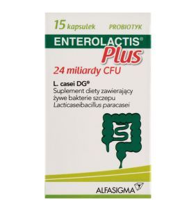 Enterolactis Plus, kapsułki, 15 szt.