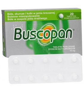 Buscopan, 10 mg, tabletki powlekane, 20 szt.