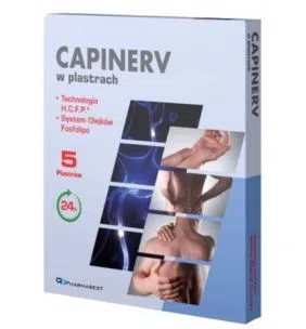 Capinerv w plastrach, plast., 5 szt