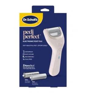 Dr.Scholl's Pedi Perfect NanoTech, pilnik elektryczny, 2 głowice, 1 szt.