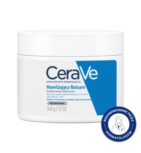 CeraVe, nawilżający balsam z ceramidami do skóry suchej i bardzo suchej, 340 g