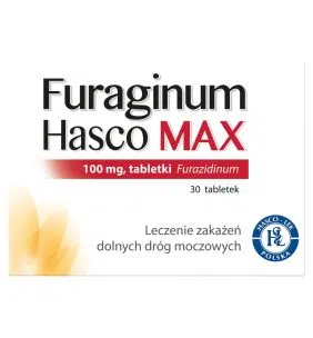 Furaginum Hasco MAX, 100 mg, tabletki, 30 szt.