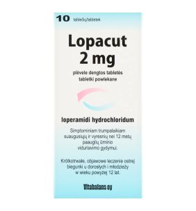 Lopacut, 2 mg, tabl.powl., 10 szt