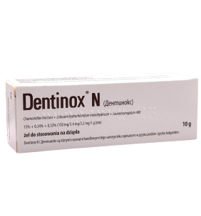 Dentinox N, zel na dziasla,(i.row),InPh,Bulgaria, 10 g