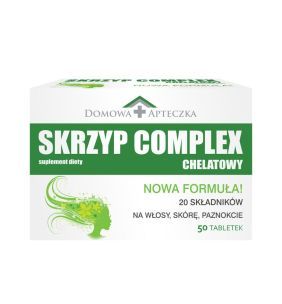 Domowa Apteczka, Skrzyp Complex Chelatowy, tabletki, 50 szt.