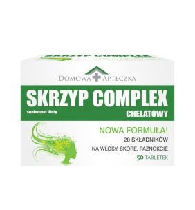 Domowa Apteczka, Skrzyp Complex Chelatowy, tabletki, 50 szt.
