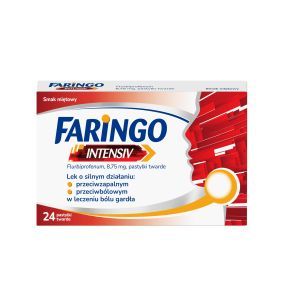 Faringo Intensiv, 8,75 mg, pastyl.twarde, 24 szt
