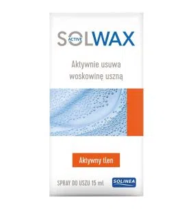 Solwax active, spray do uszu, 15 ml