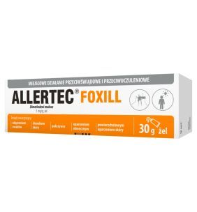 Allertec Foxill, 1 mg/g, żel, 30 g