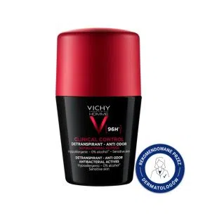 Vichy Homme Clinical Control, dezodorant, roll-on, 96 h, 50 ml