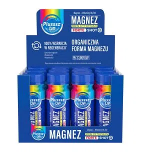 Plusssz Up Magnez 100% Cytrynian Forte Shot, płyn, 50ml x12