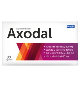 Axodal, kaps.miękkie, 30 szt