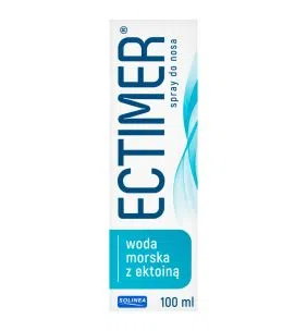 Ectimer, spray, do nosa,woda morska z ektoina, 100 ml