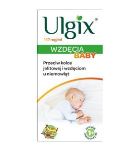 Ulgix Wzdęcia Baby, emulsja doustna, 147mg/ml, 40 g