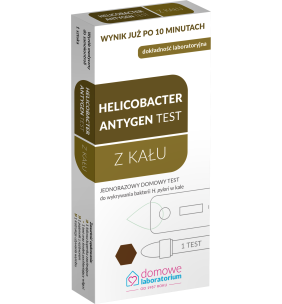 Test Helicobacter Antygen, z kału, 1 szt.