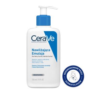 CeraVe, nawilżająca emulsja dla skóry suchej i bardzo suchej, 236 ml