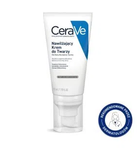 CeraVe, nawilżający krem do twarzy z ceramidami, 52 ml