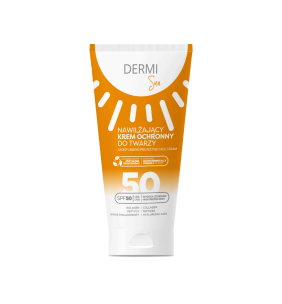 DERMI Sun Nawilżający krem ochronny do twarzy, 50 ml