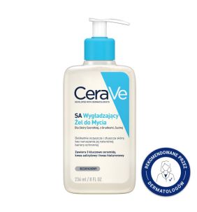 CeraVe SA, wygładzający żel do mycia, 236 ml