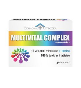 Multivital Complex, z mikroelementami, tabletki, 30 szt.