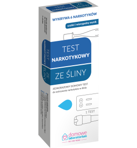 Test do wykrywania narkotyków w ślinie, 1 szt.