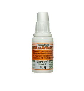 Oleum Camphoratum, roztwór na skórę, (Microfarm), 10 g