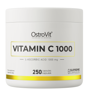 OstroVit Vitamin C, kapsułki, 1000 mg, 250 szt.