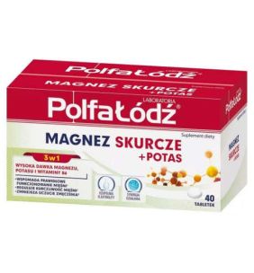 Magnez Skurcze + Potas, tabl., 40 szt