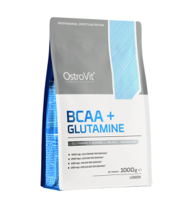 OstroVit BCAA + Glutamina, proszek, cytryna, 500 g