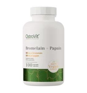 OstroVIt Bromelaina + Papaina, kapsułki, 100 szt.