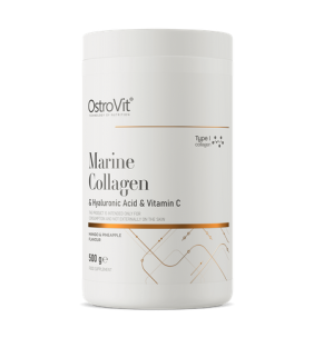 OstroVit, Kolagen Morski + Kwas Hialuronowy + Witamina C, 500 g