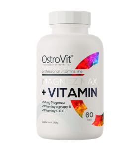 OstroVit Magnez MAX + Vitamin 60 tabs