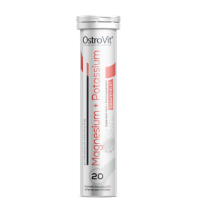 OstroVit, Magnez + Potas 20 tabletek musujących, grejpfrut