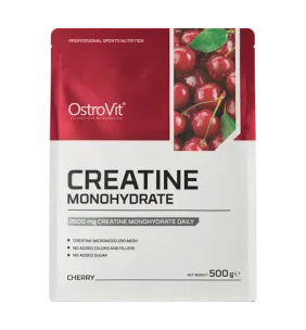OstroVit, Monohydrat Kreatyny, wiśnia, 500 g