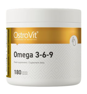 OstroVit, Omega 3-6-9, kapsułki miękkie, 180 szt.
