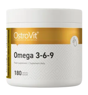 OstroVit, Omega 3-6-9, kapsułki miękkie, 180 szt.
