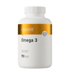 OstroVit, Omega 3, kapsułki miękkie, 90 szt.