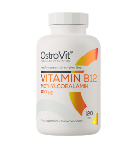 OstroVit, Witamina B12 Metylokobalamina 100 µg, tabletki, 120 szt.