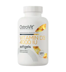 OstroVit, Vitamin D3 4000 IU, kapsułki, 120 szt.
