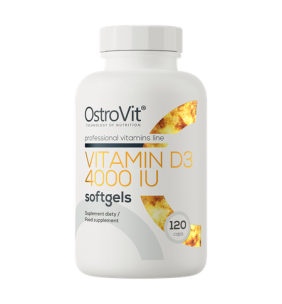 OstroVit, Vitamin D3 4000 IU, kapsułki, 120 szt.
