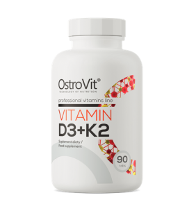 OstroVit, Vitamin D3 + K2, tabletki, 90 szt.