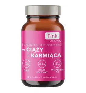 PINK MAMA w ciąży i karmiąca, kapsułki miękkie, 30 szt.