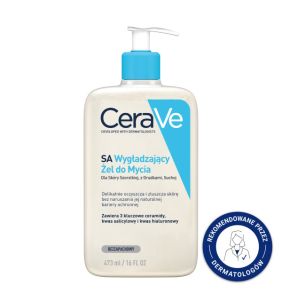 CeraVe SA, wygładzający żel do mycia, 473 ml