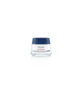 Vichy Liftactiv, przeciwzmarszczkowy krem ujędrniający z kwasem hialuronowym na noc, 50 ml