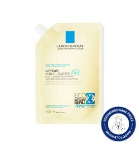 La Roche-P Lipikar Huile Lavante AP+, olejek myjacy, 400ml, refill