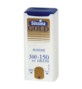 Sussina Gold, tabl., 500 szt+150szt,